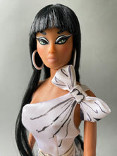 Load image into Gallery viewer, "Tantalizing Trompe L'Oeil Toga" OOAK Doll, No 298