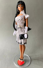 Load image into Gallery viewer, "Tantalizing Trompe L'Oeil Toga" OOAK Doll, No 298