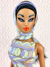 Load image into Gallery viewer, "Fab Fucci Fringe in Pretty Purple" OOAK Doll, No 269