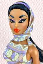 Load image into Gallery viewer, "Fab Fucci Fringe in Pretty Purple" OOAK Doll, No 269