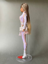 Load image into Gallery viewer, &quot;Fucci Jet Set Glamourall in Pink&quot; OOAK Navidad Doll, No. 292
