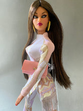 Load image into Gallery viewer, "Fucci Jet Set Glamourall" OOAK Doll, No. 290