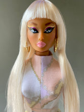 Load image into Gallery viewer, "Fucci Jet Set Glamourall in Ice" OOAK Doll, No. 291
