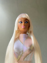 Load image into Gallery viewer, "Fucci Jet Set Glamourall in Ice" OOAK Doll, No. 291