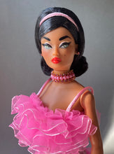 Load image into Gallery viewer, "Frills that Thrill in Pink" OOAK Navidad Doll, No. 259