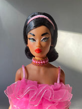 Load image into Gallery viewer, "Frills that Thrill in Pink" OOAK Navidad Doll, No. 259