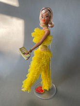 Load image into Gallery viewer, "Frills that Thrill in Yellow" OOAK Navidad Doll, No. 260