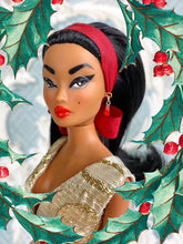 Load image into Gallery viewer, "Navidad in Red" OOAK Doll, No. 143