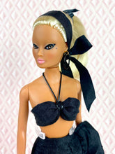 Load image into Gallery viewer, "Fabiola Flounce in Black" - OOAK Doll