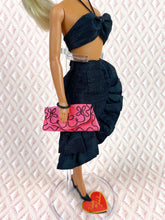 Load image into Gallery viewer, "Fabiola Flounce in Black" - OOAK Doll