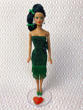 Load image into Gallery viewer, "Shimmy Shimmers in Green" OOAK