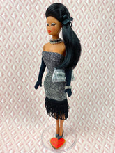 Load image into Gallery viewer, "Shimmy Shimmers Silver" OOAK