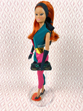 Load image into Gallery viewer, "Hollywood Kick-about in Pink & Green" - OOAK Doll