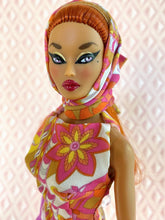 Load image into Gallery viewer, "Fab Fucci Fringe in Grape" OOAK Doll, No 226
