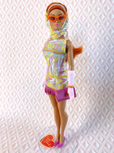 Load image into Gallery viewer, "Fab Fucci Fringe in Lemon Sherbert" OOAK Doll, No 229