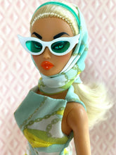 Load image into Gallery viewer, "Fab Fucci Fringe in Lemon Ice" OOAK Doll, No 231