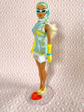 Load image into Gallery viewer, "Fab Fucci Fringe in Lemon Ice" OOAK Doll, No 231