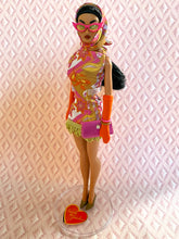 Load image into Gallery viewer, "Fab Fucci Fringe in Golden" OOAK Doll, No 221