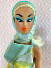 Load image into Gallery viewer, "Fab Fucci Fringe in Lemon Ice" OOAK Doll, No 231