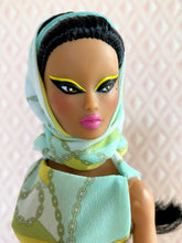 Load image into Gallery viewer, "Fab Fucci Fringe in Pastel Ice" OOAK Doll, No 219