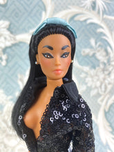 Load image into Gallery viewer, “Sizzle Suit in Sparkle” OOAK Doll