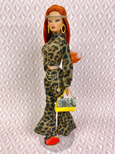 Load image into Gallery viewer, "Jeze-bells! in Leopard" OOAK Doll