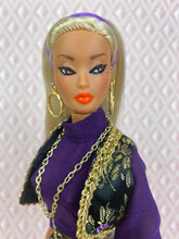 Load image into Gallery viewer, “Go-Togethers in Floral Royalty” OOAK Doll