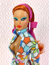 Load image into Gallery viewer, "Sizzle Suit Mini in Stained Glass" OOAK Doll, No. 111