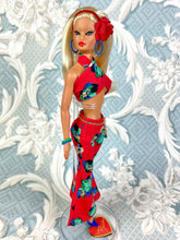 Load image into Gallery viewer, "Double Crossed Jeze-belles in Fiesta" OOAK Doll, No. 116