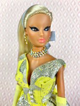 Load image into Gallery viewer, "Screenland Sparkle in Lemon" OOAK Doll, No. 117