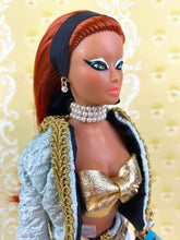 Load image into Gallery viewer, "Gilded Gadabout in Mint" - OOAK Doll, No. 161