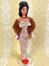 Load image into Gallery viewer, "Simply Sinsational in Pink and Gold" OOAK Doll, No. 140