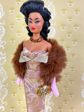Load image into Gallery viewer, "Simply Sinsational in Pink and Gold" OOAK Doll, No. 140