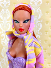 Load image into Gallery viewer, "Sea Sparkle in Lilac" OOAK Doll, No. 138