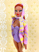 Load image into Gallery viewer, "Sea Sparkle in Lilac" OOAK Doll, No. 138