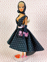 Load image into Gallery viewer, "Paso Doble Panache in Black and Pink" OOAK Doll, No. 141