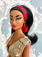 Load image into Gallery viewer, "Navidad in Red" OOAK Doll, No. 143