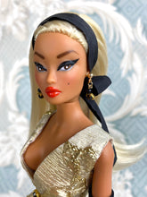Load image into Gallery viewer, "Navidad in Black" OOAK Doll, No. 145