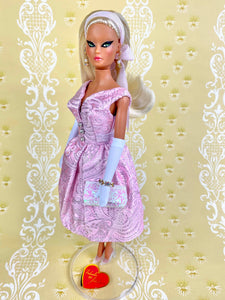 "Screenland Sparkle in Pink Ice" OOAK Doll, No. 156