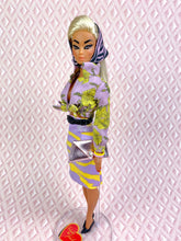 Load image into Gallery viewer, “Match-Up Mix-Ups in Lemon Chiffon" OOAK Doll, No. 160