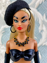 Load image into Gallery viewer, "Full Circle in Leatherette" OOAK Doll, No. 186