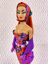 Load image into Gallery viewer, "On the Town in Floral" OOAK Doll, No. 182