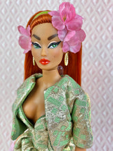 Load image into Gallery viewer, "Bodacious Bubble in Metallic Apple" OOAK Doll, No. 180