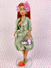 Load image into Gallery viewer, "Bodacious Bubble in Metallic Apple" OOAK Doll, No. 180