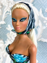 Load image into Gallery viewer, "On the Town in Floral & Zebra" OOAK Doll, No. 190