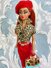 Load image into Gallery viewer, "Sizzling Separates in Alley Cat" OOAK Doll, No. 198