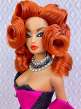 Load image into Gallery viewer, "Simply Sinsational in Pink and Black" OOAK Doll, No. 201