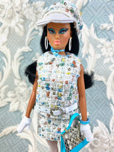 Load image into Gallery viewer, "Glamour A GoGo in Rainbow" OOAK Doll, No. 203