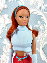 Load image into Gallery viewer, "Aqua Ice Magic" - OOAK Doll