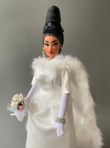 "Navidad Does Fabiola of Belgium" OOAK Navidad Doll, No 299